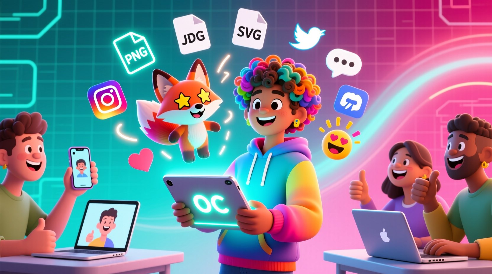 OC Maker - Create Your Custom Character in Four Easy Steps - ocmaker.pro